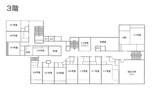 フロアのご案内 3階